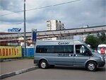 Бесплатный автобус Genser в пункт аренды автомобилей АрендаАвто-реж на ул.Добролюбова