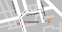 Схема проезда в АрендаАвто-реж